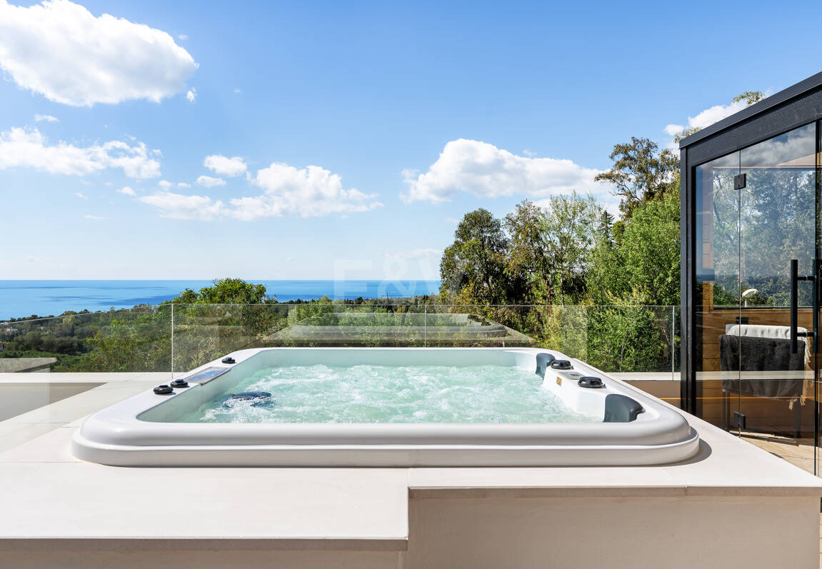 Fantastiskt modernt stilhus i Sierra Blanca