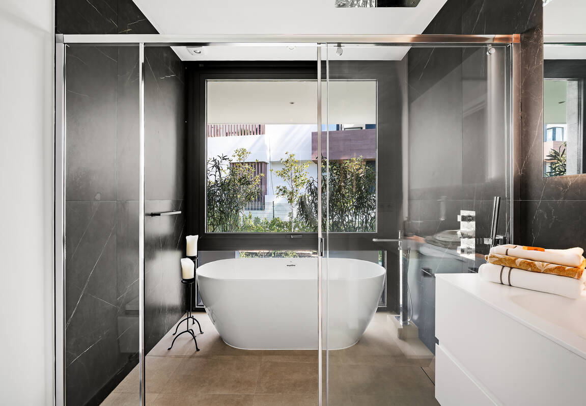 Fantastiskt modernt stilhus i Sierra Blanca