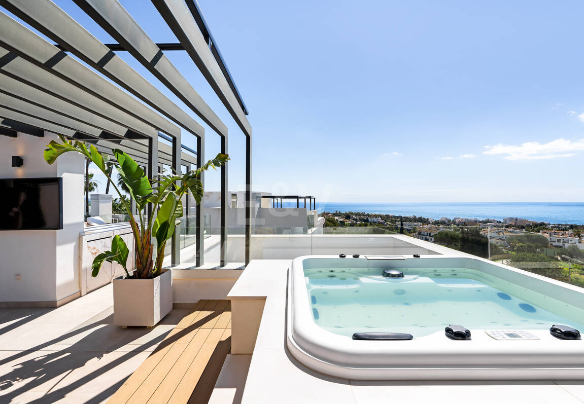 Fantastiskt modernt stilhus i Sierra Blanca