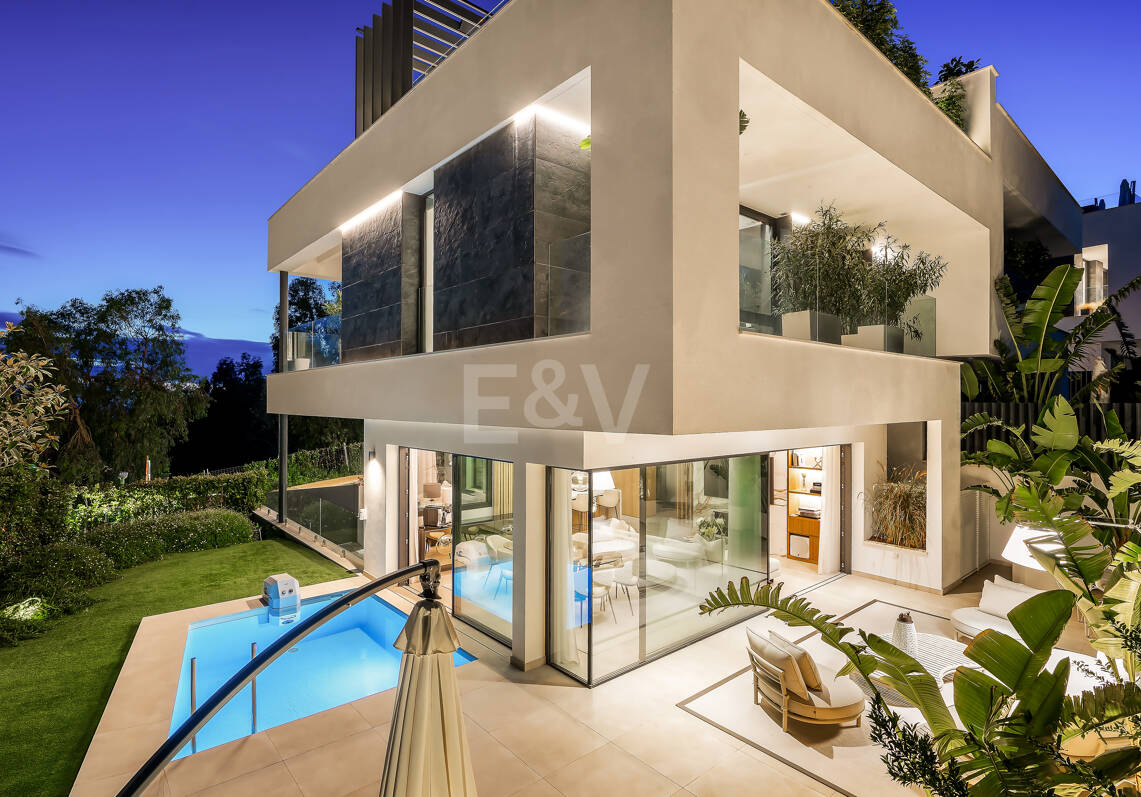 Impresionante casa de estilo moderno en Sierra Blanca