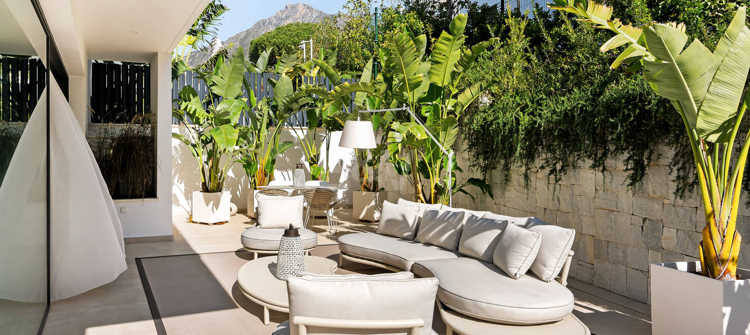 Fantastiskt modernt stilhus i Sierra Blanca