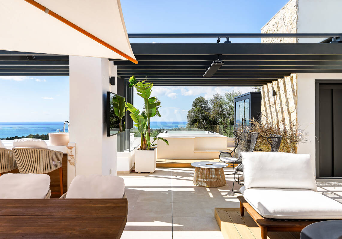 Impresionante casa de estilo moderno en Sierra Blanca