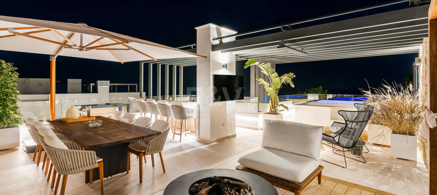 Fantastiskt modernt stilhus i Sierra Blanca