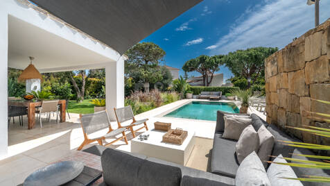 Modern Villa with Andalusian Style by the Beach in Marbesa – A Private Oasis