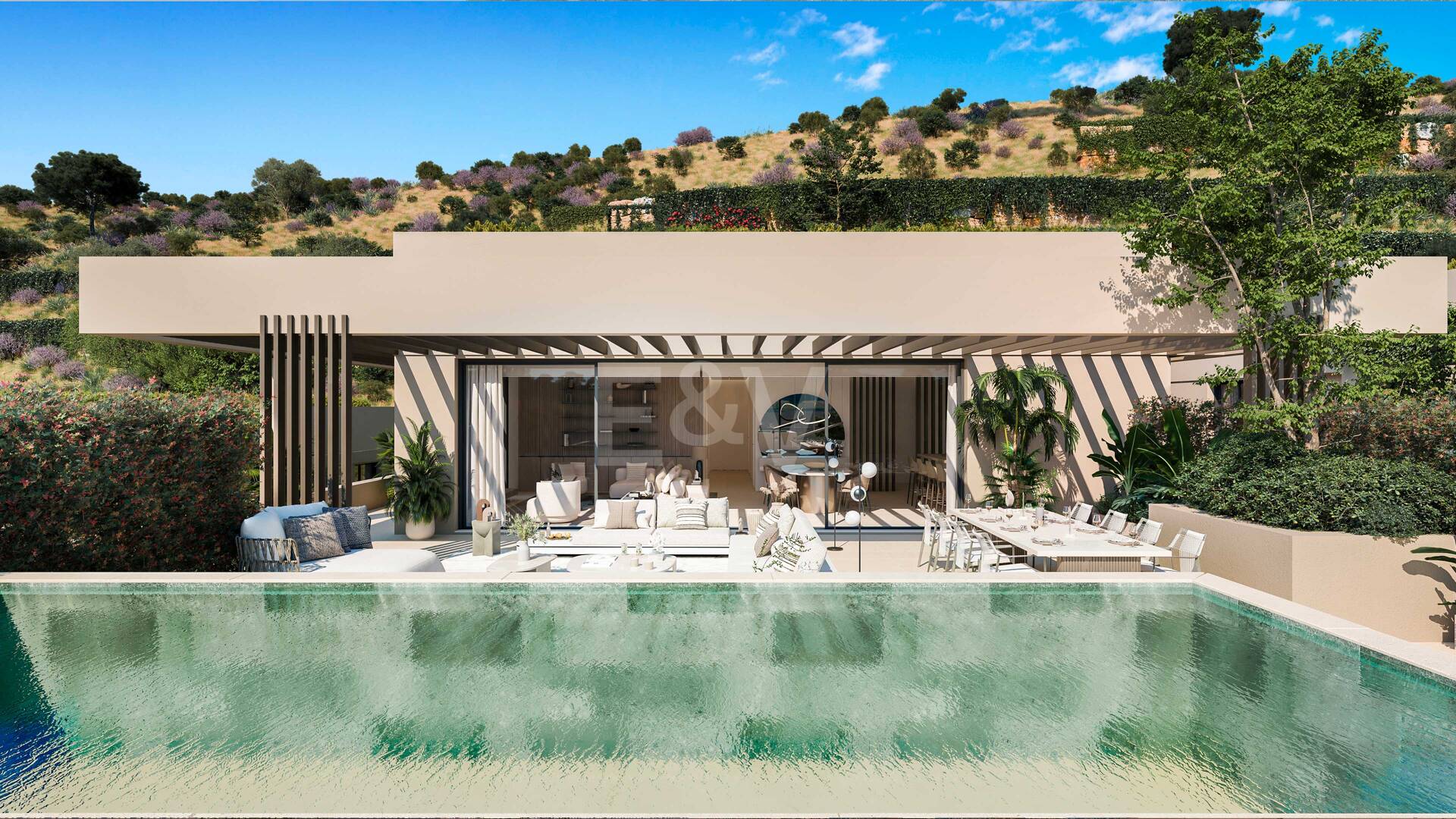 Appartement de luxe à La Alquería avec vue imprenable sur la mer en La Alqueria