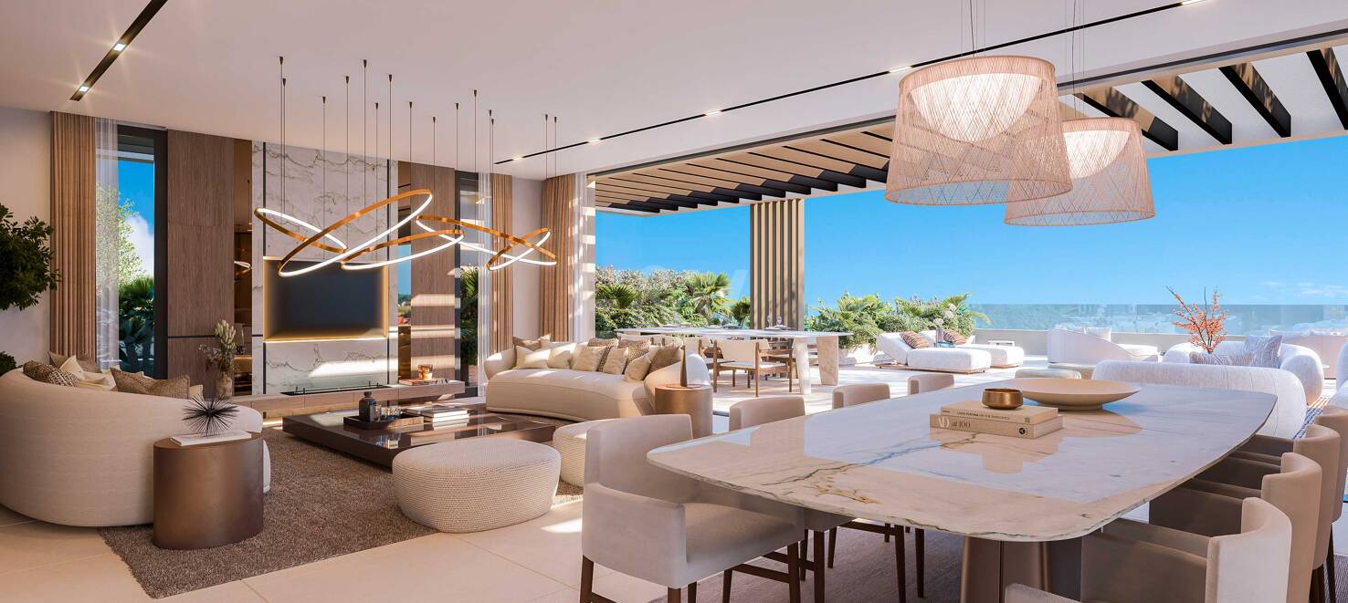 Apartamento de lujo con impresionantes vistas al mar en La Alquería