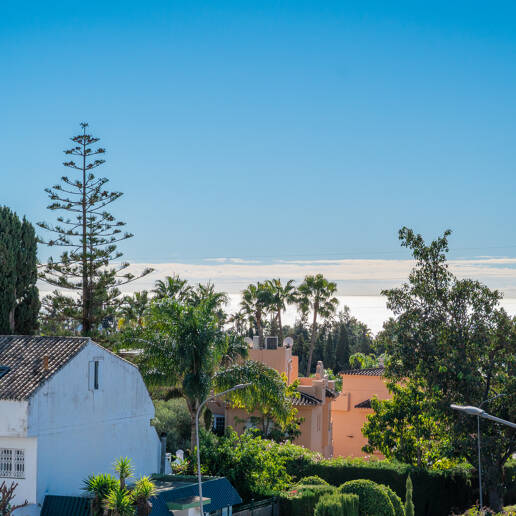Eckhaus mit Meerblick in einer exklusiven Wohnanlage