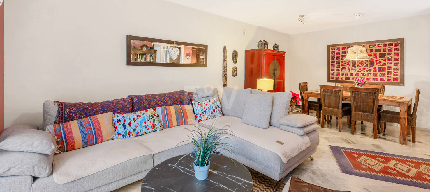 Eckhaus mit Meerblick in einer exklusiven Wohnanlage