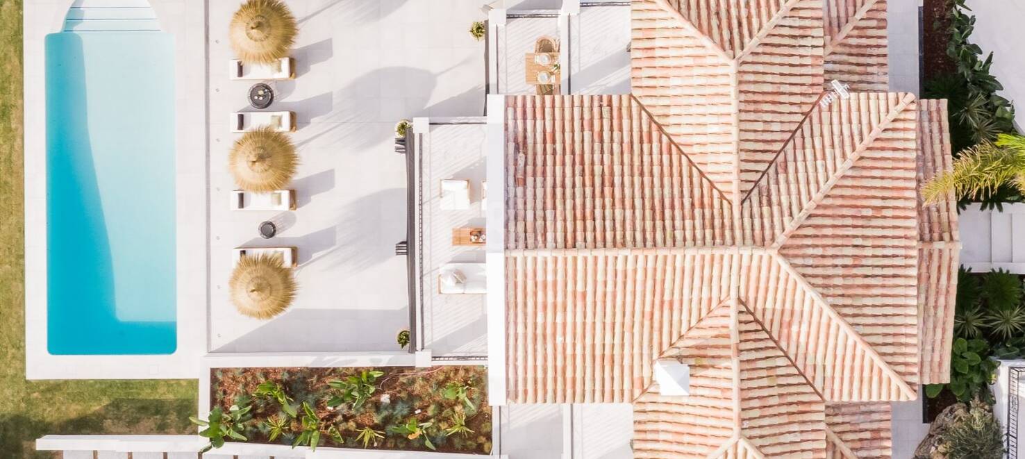 Lyxvilla i Puerto del Capitán, Los Arqueros med utsikt över bergen