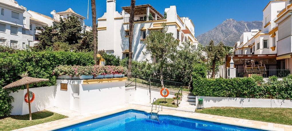 Fantastiskt hem vid stranden på Marbella Golden Mile