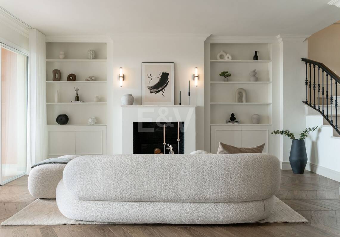 Duplex moderne scandinave 4 chambres avec vue sur la mer