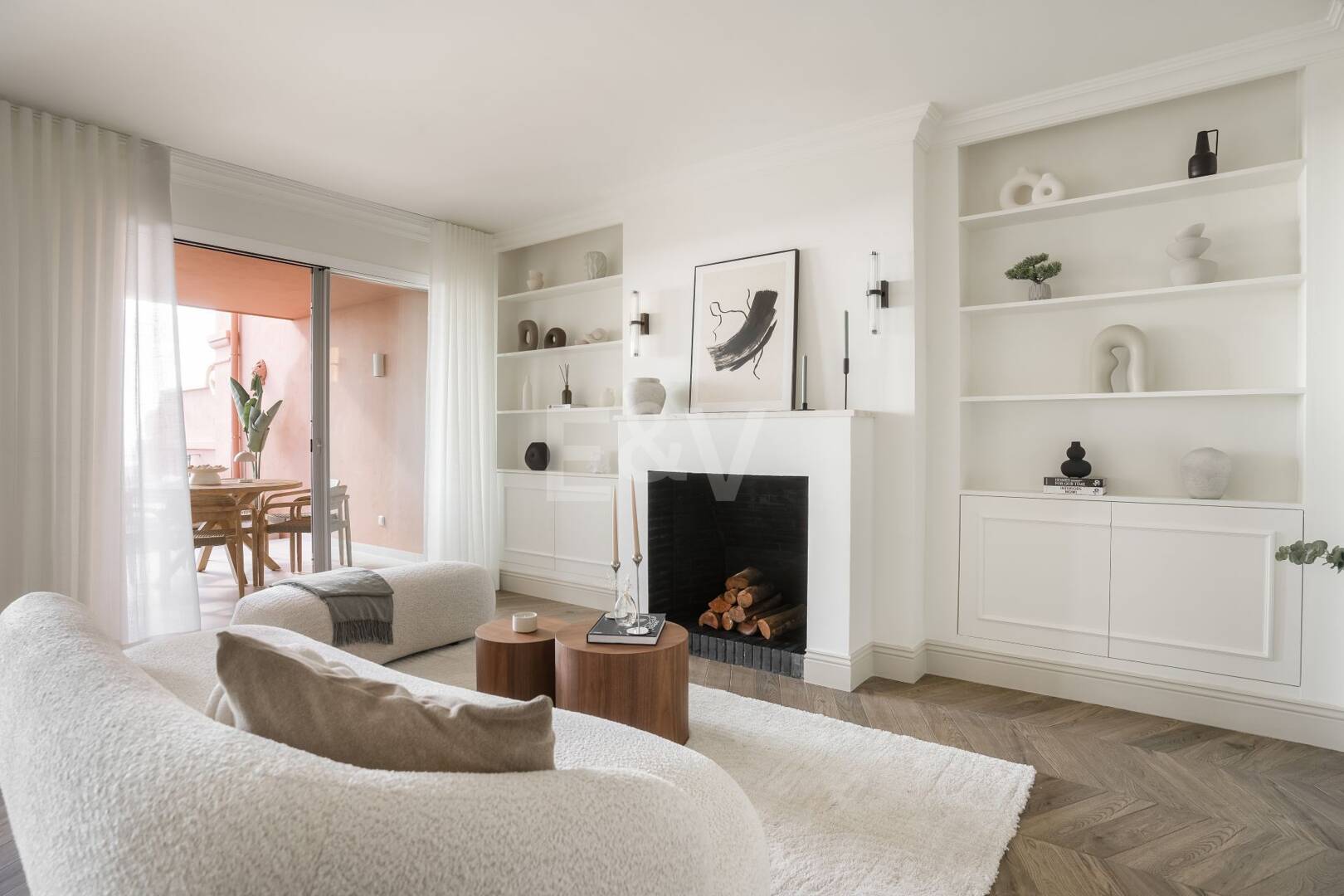 Duplex moderne scandinave 4 chambres avec vue sur la mer