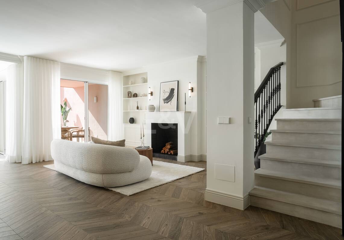 Duplex moderne scandinave 4 chambres avec vue sur la mer