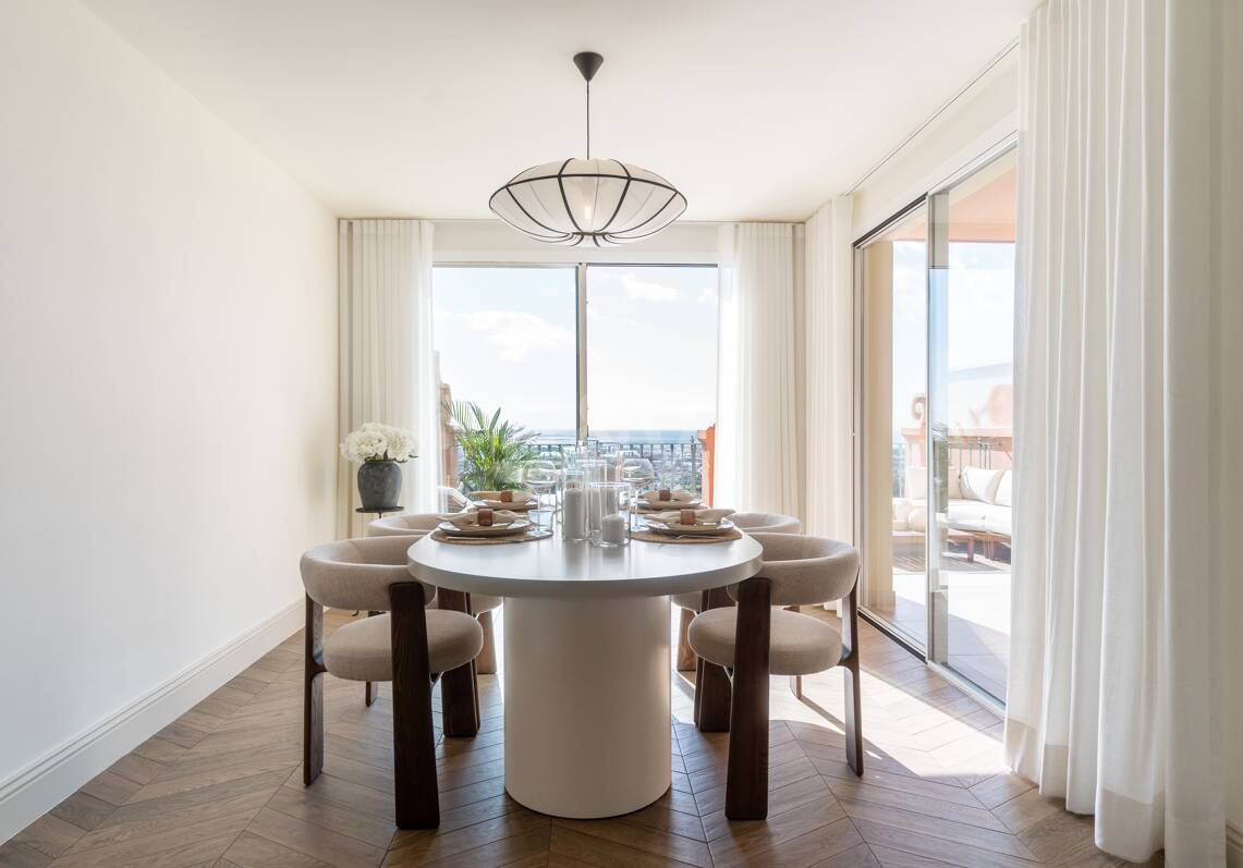 Duplex moderne scandinave 4 chambres avec vue sur la mer