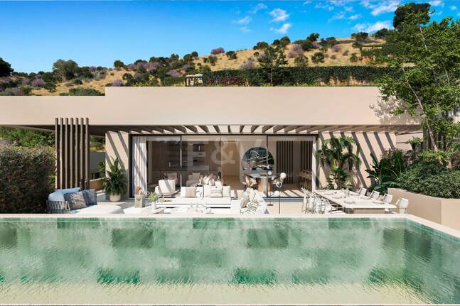 Lyxlägenhet i La Alquería med fantastisk havsutsikt