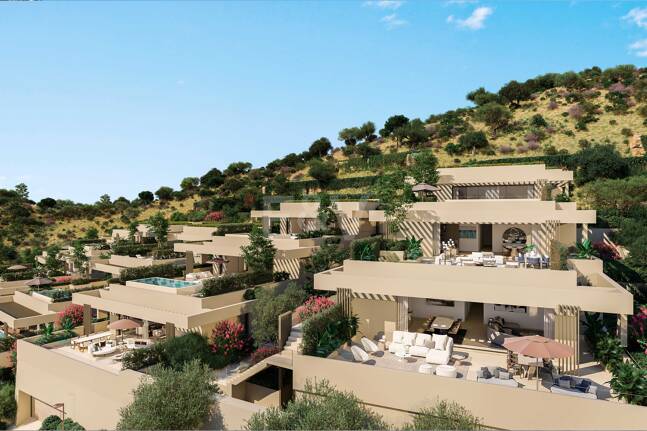 Lyxlägenhet i La Alquería med fantastisk havsutsikt