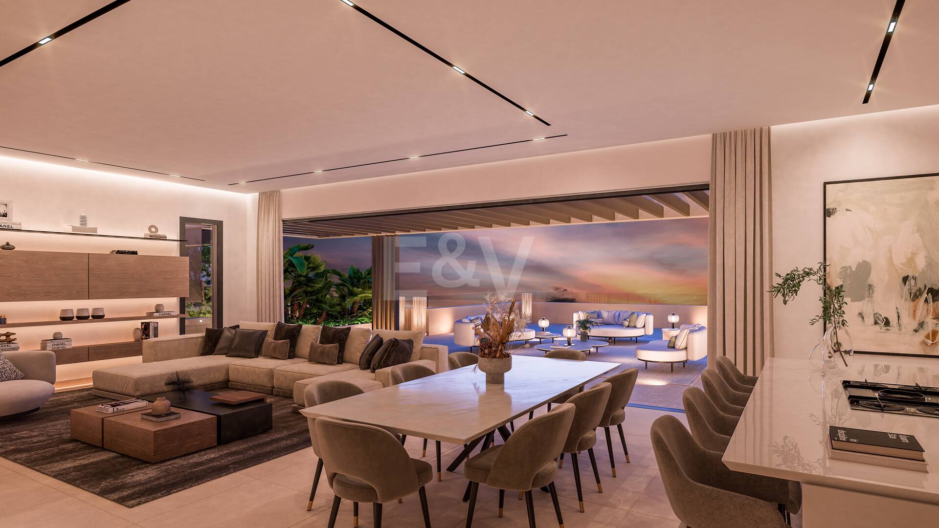 Luxusapartment in La Alquería mit atemberaubendem Meerblick