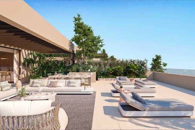 Lyxlägenhet i La Alquería med fantastisk havsutsikt