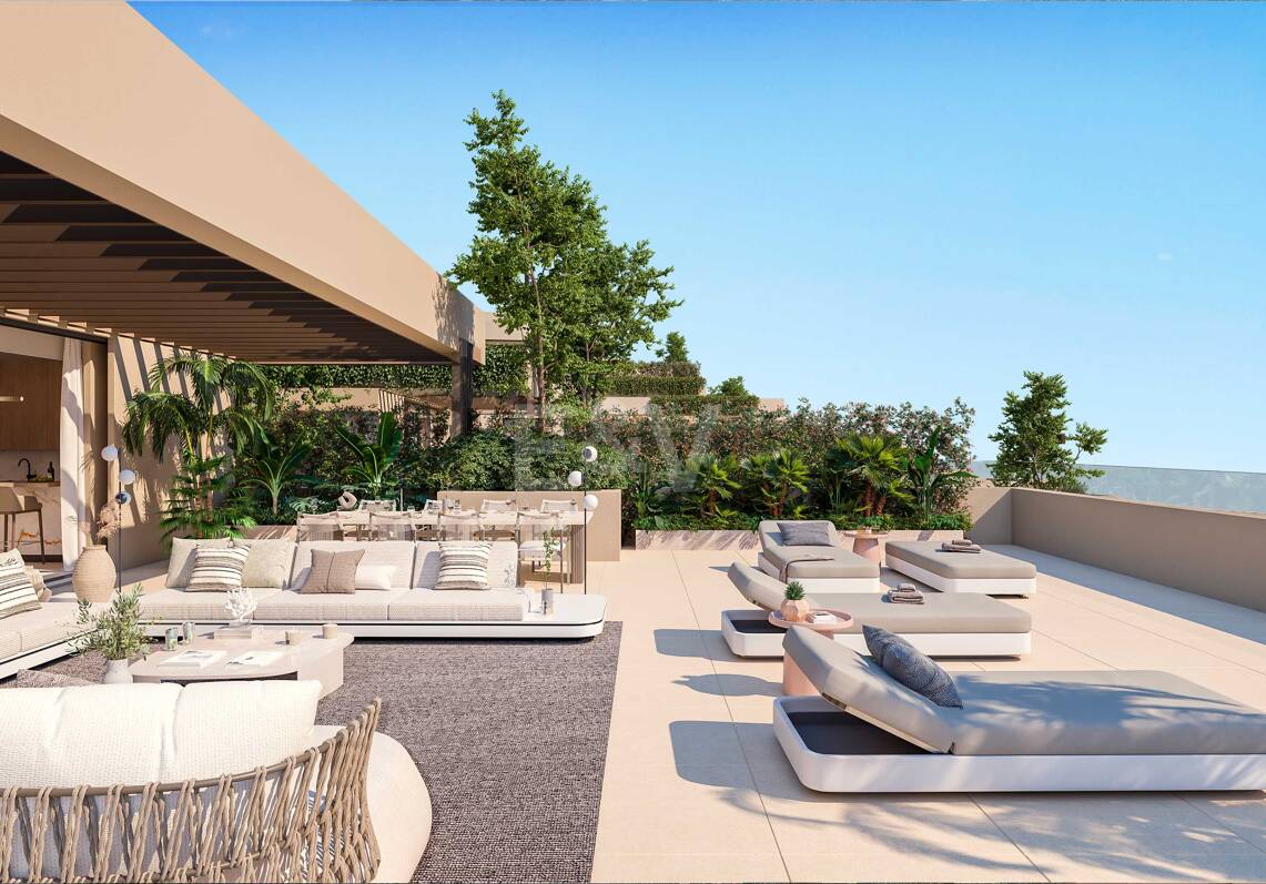 Luxusapartment in La Alquería mit atemberaubendem Meerblick