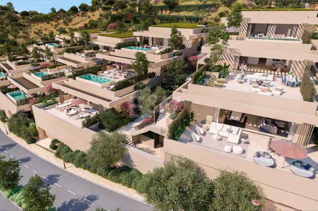 Lyxlägenhet i La Alquería med fantastisk havsutsikt