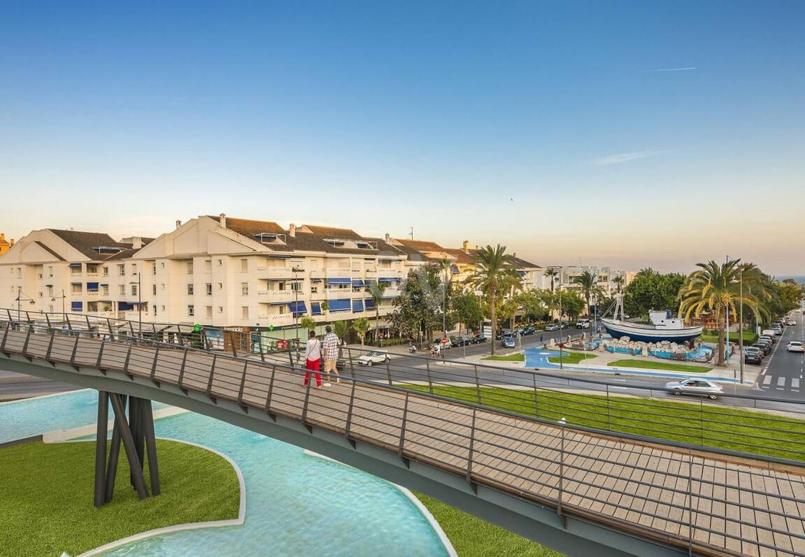 Apartamento moderno de 3 habitaciones en Playa San Pedro