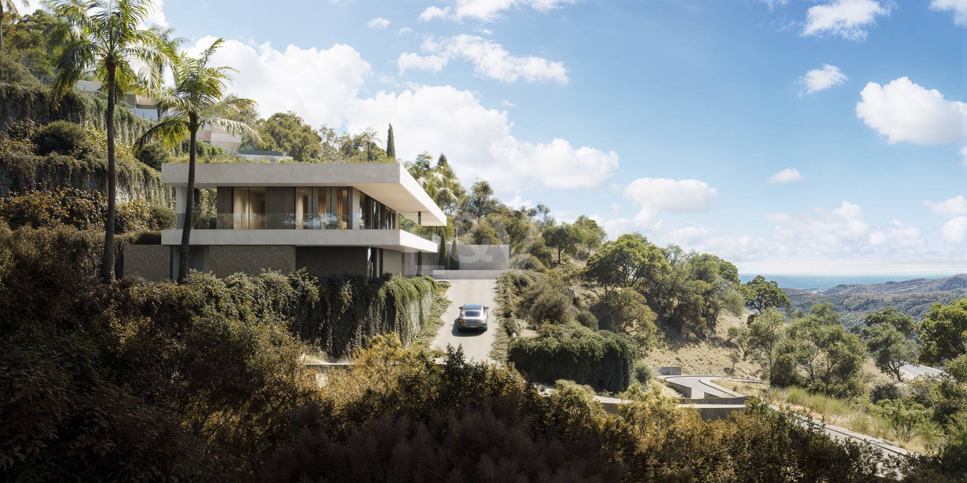 Luksusowa willa w Monte Mayor z basenem nieskończoności i apartamentem gościnnym