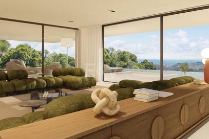 Luksusowa willa w Monte Mayor z basenem nieskończoności i apartamentem gościnnym