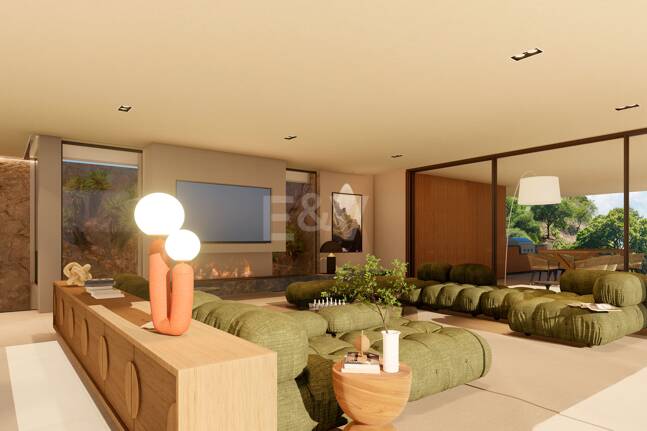 Luksusowa willa w Monte Mayor z basenem nieskończoności i apartamentem gościnnym