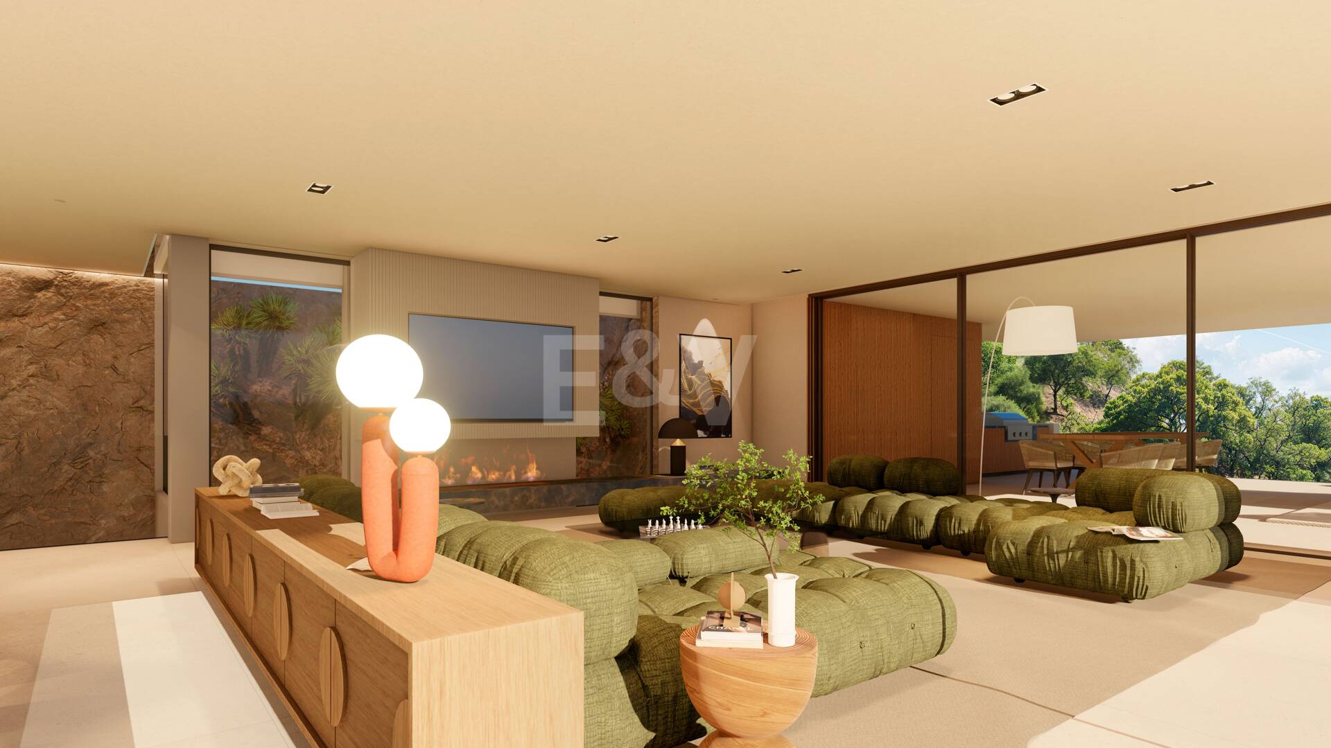 Luksusowa willa w Monte Mayor z basenem nieskończoności i apartamentem gościnnym