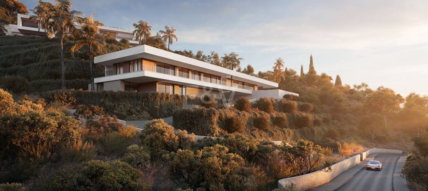 Lyxvilla i Monte Mayor med oändlighet pool och gästlägenhet