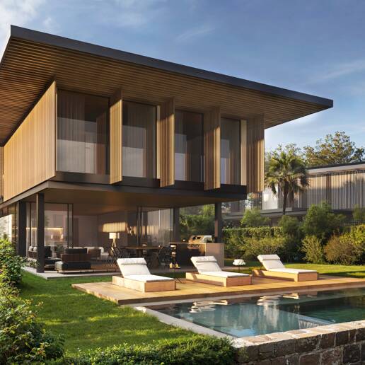 Villa élégante et écologique à la prestigieuse La Cerquilla