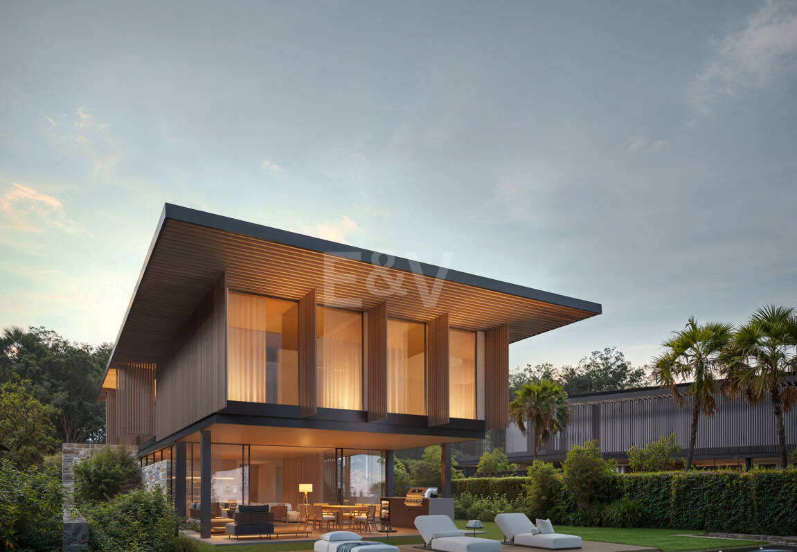 Villa moderna y sostenible en la exclusiva zona de La Cerquilla