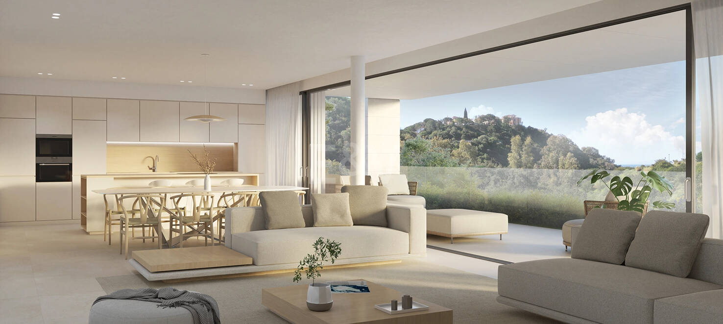 Fantastisk 2 sovrum Penthouse i Elviria med privat pool och tak Terrace