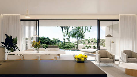 Lyx 3- sovrum Penthouse med privat pool och stora terrasser i Elviria