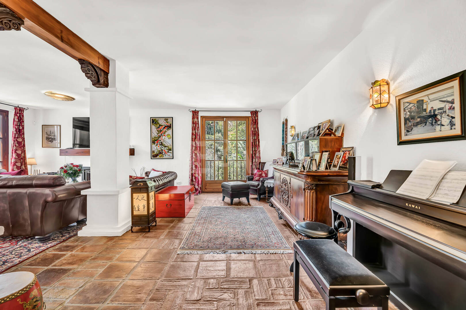 Casa Familiar Tradicional Andaluza en Elviria con vistas al mar