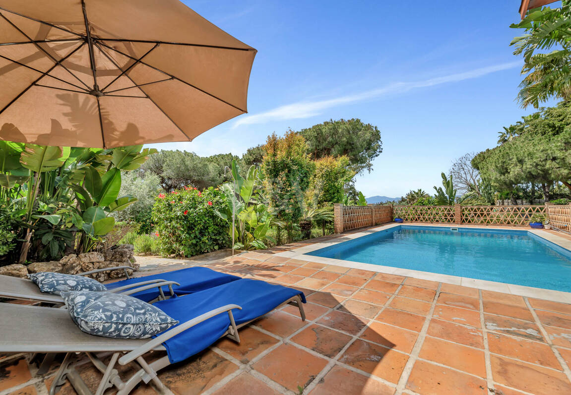 Elviria Traditional Andalucian Family Home with sea views