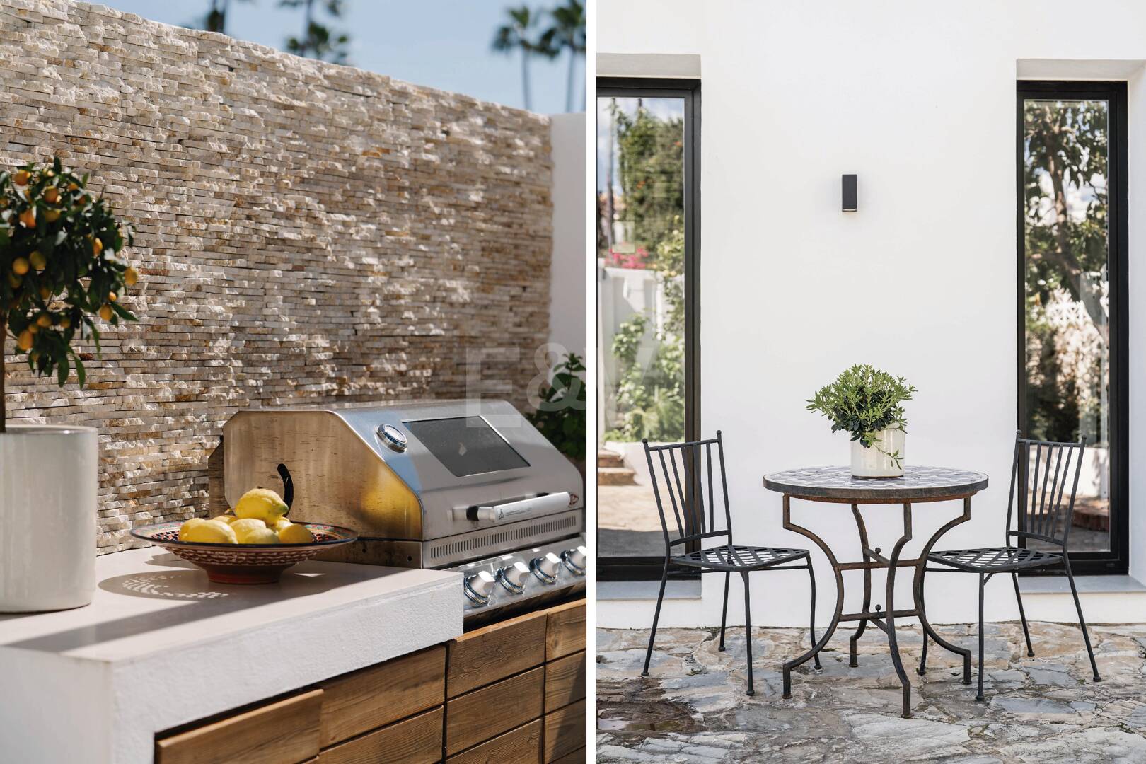 Elegante villa con vistas panorámicas a la montaña y al golf en Nueva Andalucía