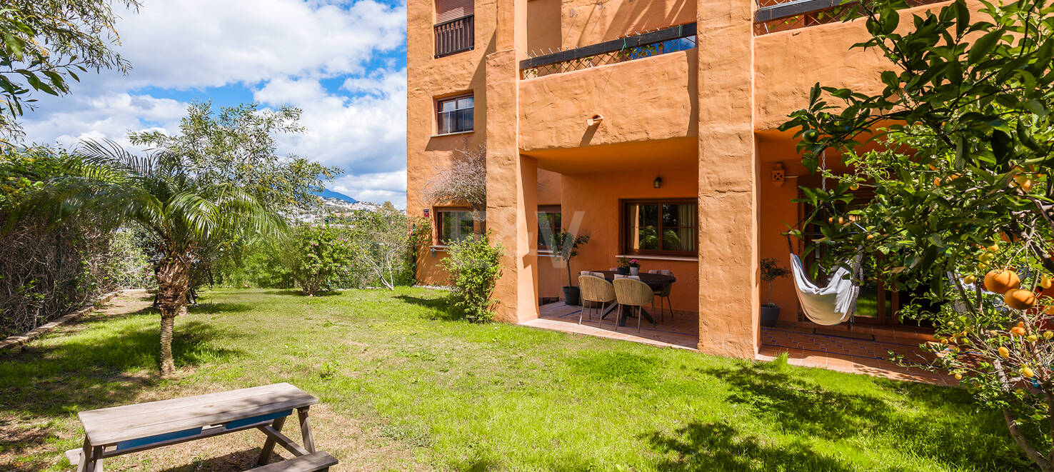 Gartenwohnung in gesicherter Anlage mit Resort-ähnlichen Annehmlichkeiten