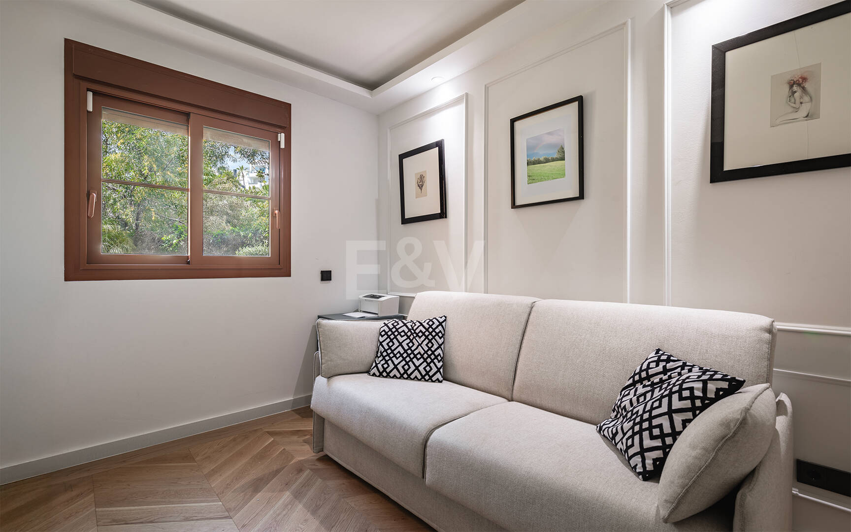 Apartamento con jardín en comunidad cerrada con servicios de estilo resort