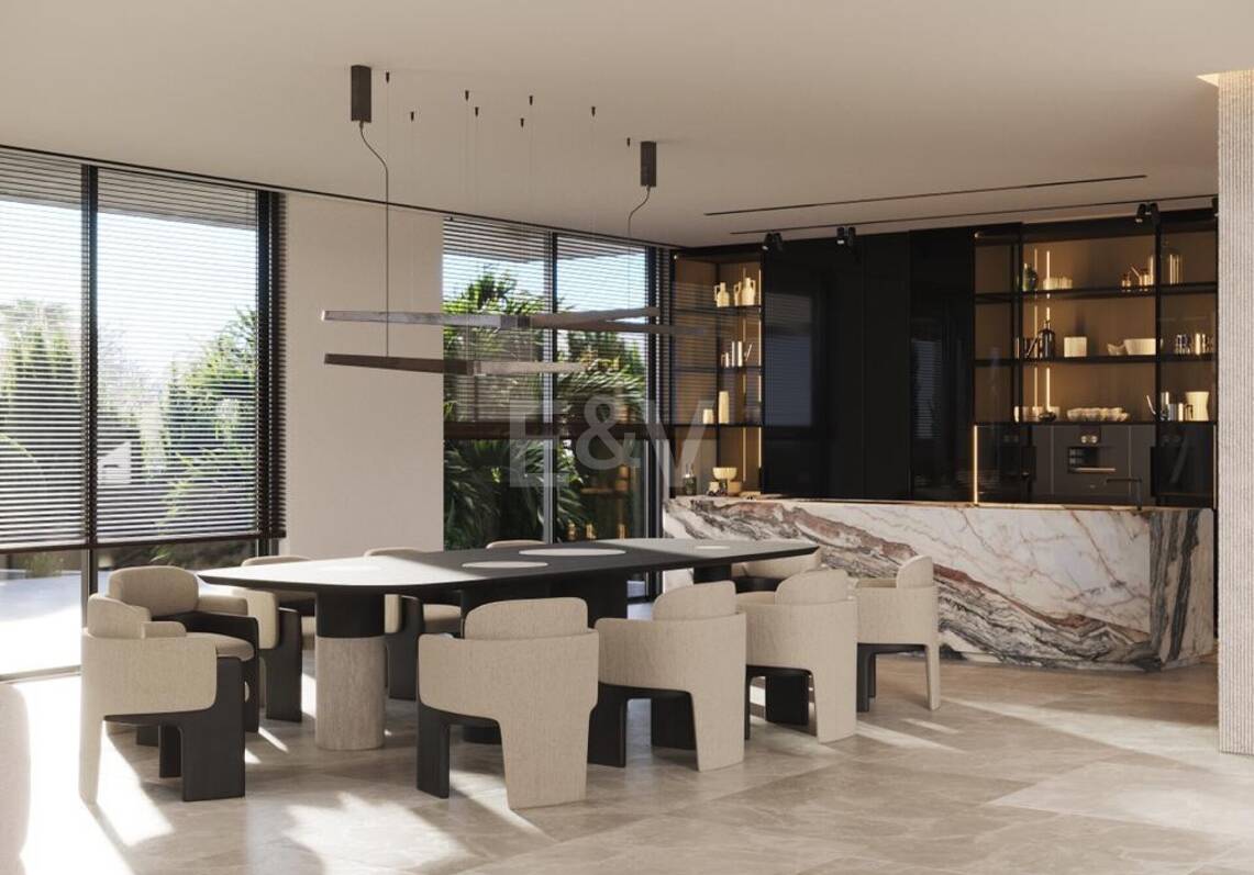 Außergewöhnliches grundstück mit luxusvilla-projekt in Nagüeles