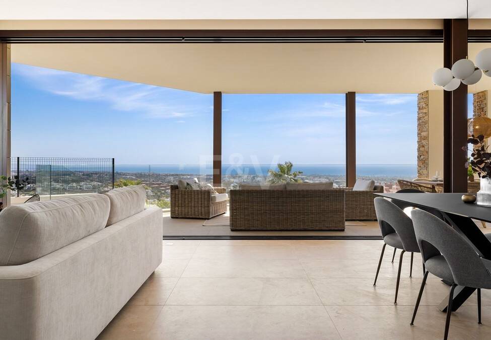 Nowoczesny luksusowy willa z panoramicznym widokiem na morze w La Alqueria