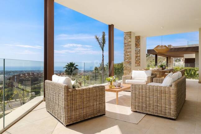Nowoczesny luksusowy willa z panoramicznym widokiem na morze w La Alqueria