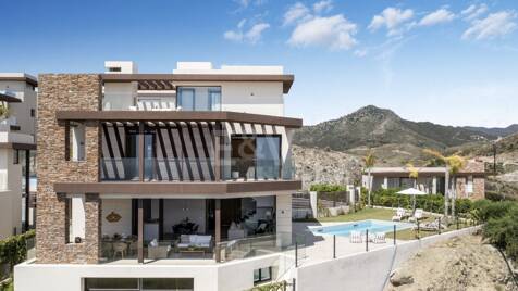 Villa de luxe moderne avec vue panoramique sur la mer à La Alqueria