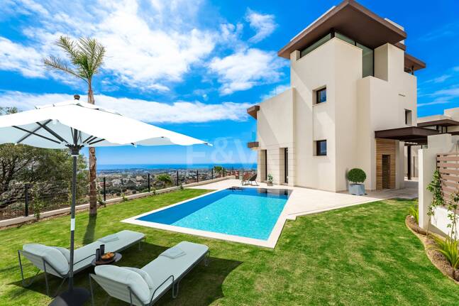 Nowoczesny luksusowy willa z panoramicznym widokiem na morze w La Alqueria