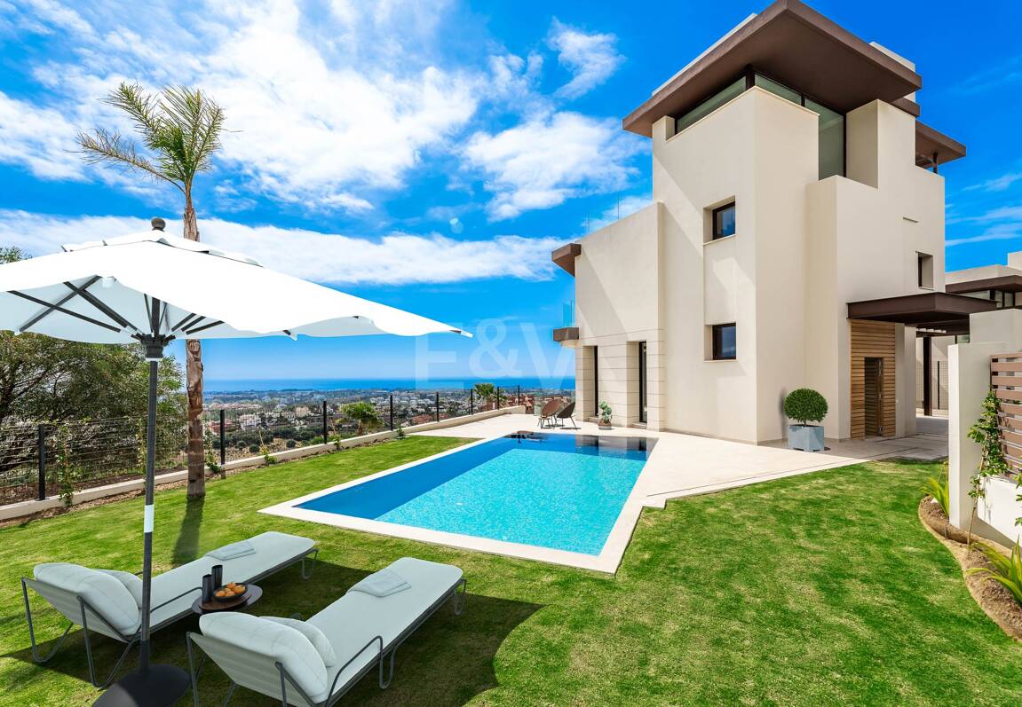 Nowoczesny luksusowy willa z panoramicznym widokiem na morze w La Alqueria