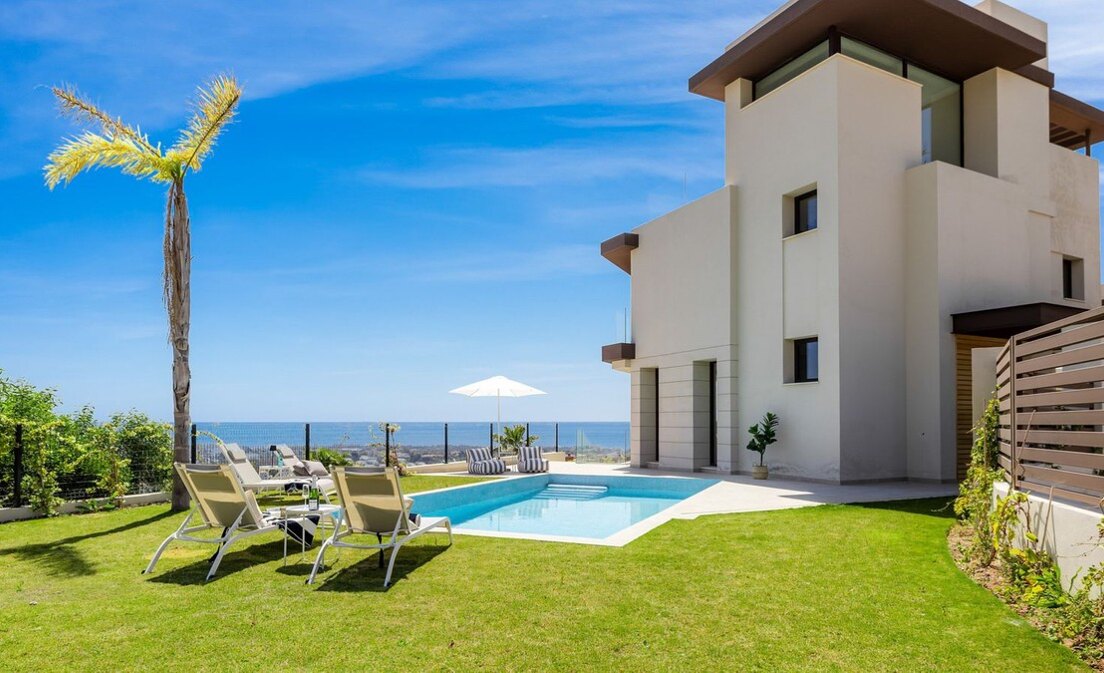 Villa de luxe moderne avec vue panoramique sur la mer à La Alqueria