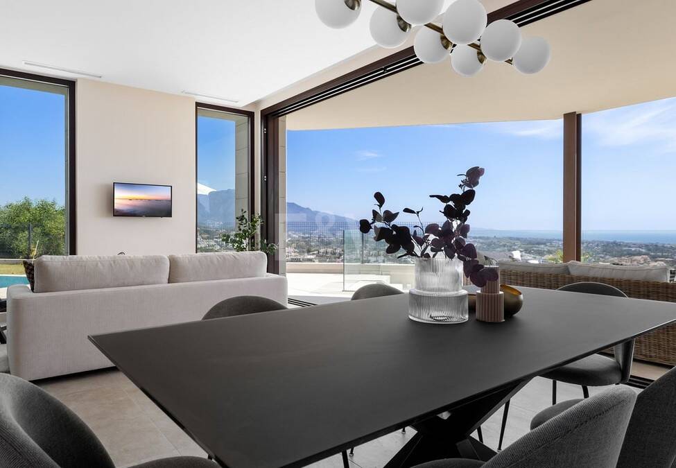 Nowoczesny luksusowy willa z panoramicznym widokiem na morze w La Alqueria