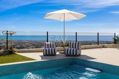 Nowoczesny luksusowy willa z panoramicznym widokiem na morze w La Alqueria