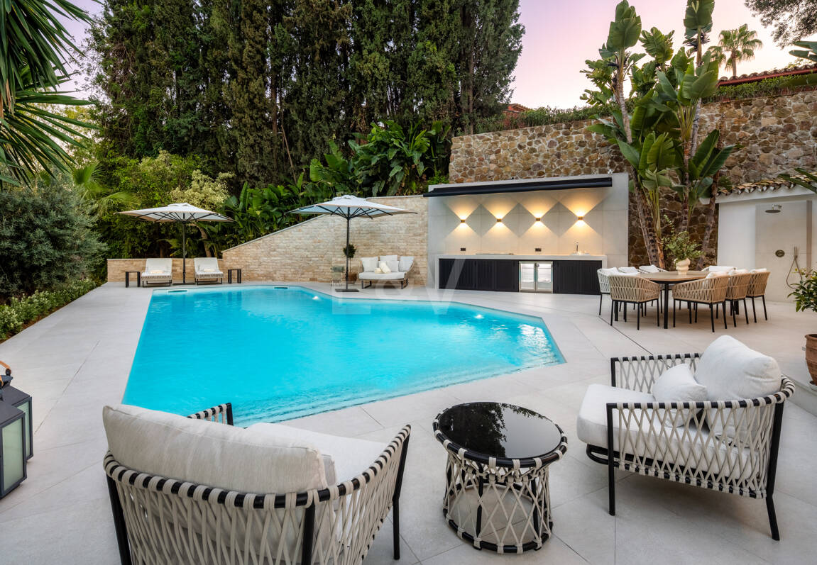 Prestigefylld Villa med exceptionell utsikt över golf i La Quinta