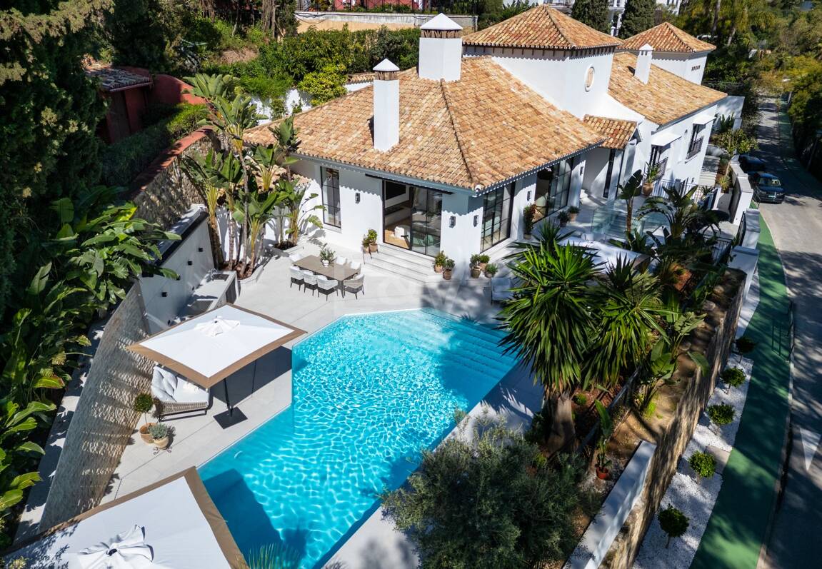 Prestigefylld Villa med exceptionell utsikt över golf i La Quinta